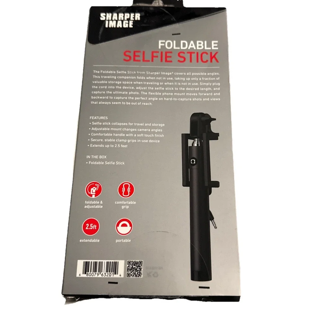 Sharper image 2.5ft Stick Hand Grip Kit Extension‎ Pole for GoPro Sport Camera